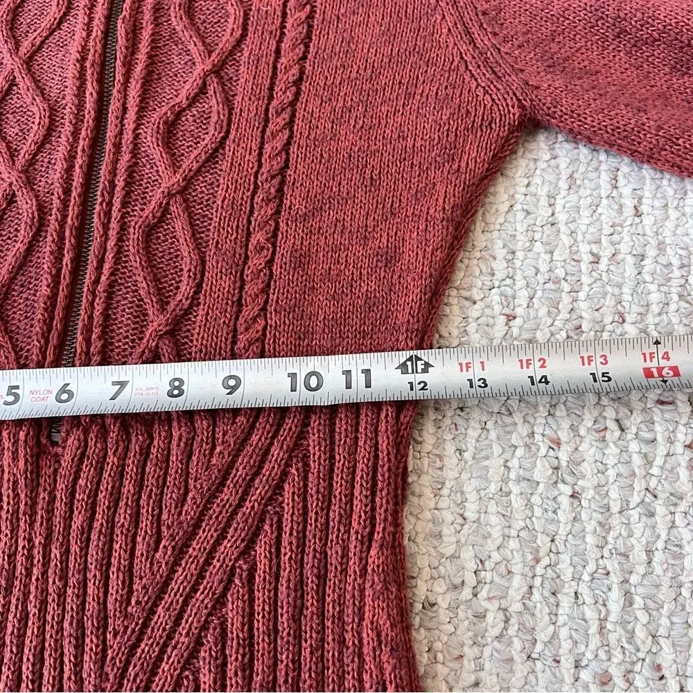 Free People Mont Blanc Mini Sweater Dress In Red Jasper - Picture 5 of 12